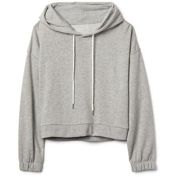 gap cropped hoodie